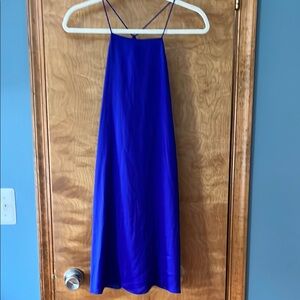Ralph Lauren Royal Blue Midi Dress